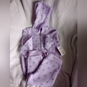 NWT Girls Jumping Beans Sweatsuit